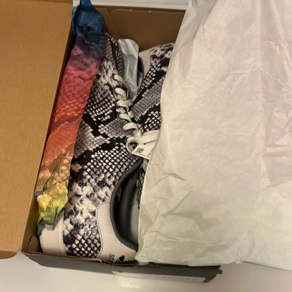 Adidas originals Stan Smith snakeskin shoes sneakers EH0151 new mens size 11 - Picture 13 of 15